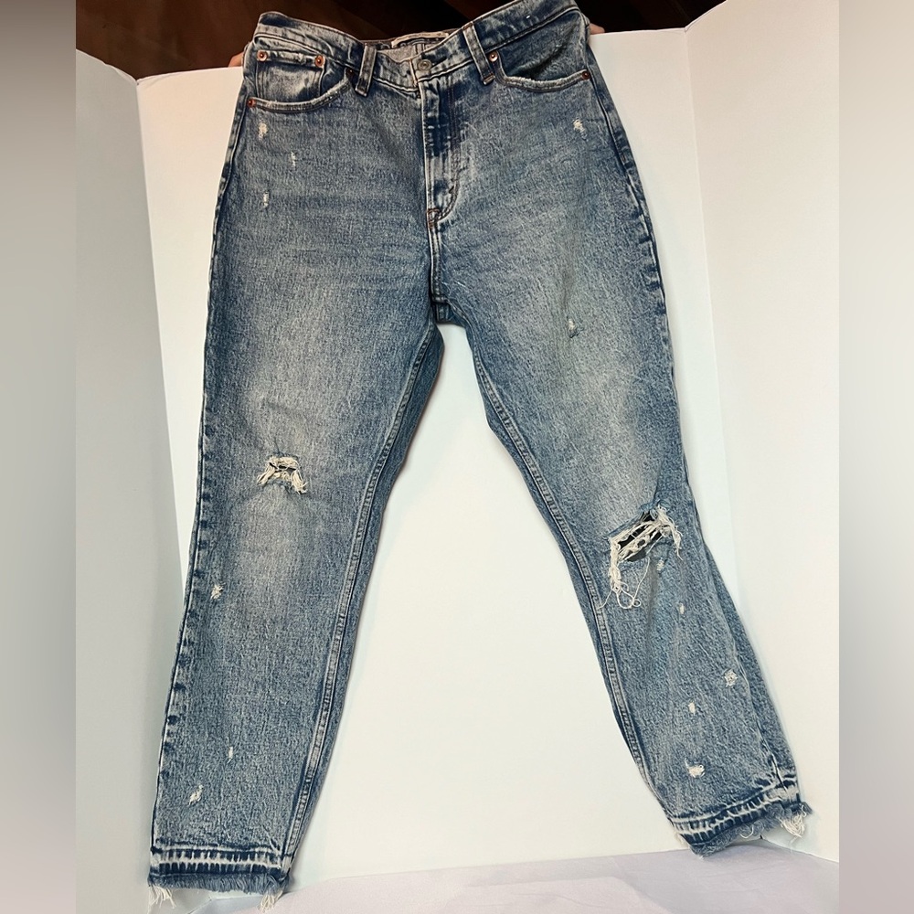 Abercrombie & Fitch Distressed Denim